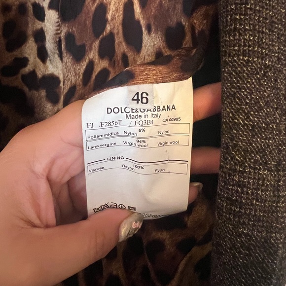 VINTAGE DOLCE & GABBANA JACKET - Picture 7 of 9